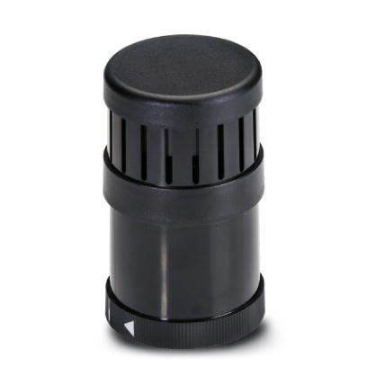 Phoenix Contact 70mm Tower Light Siren Module; PSD-S AE SP1-3 100DB/2; Pulse; 24VDC; Black Housing
